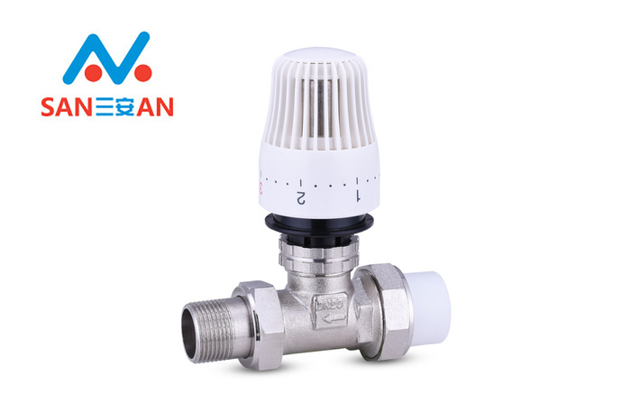 SA-1005-PPR直式散热器恒温控制阀